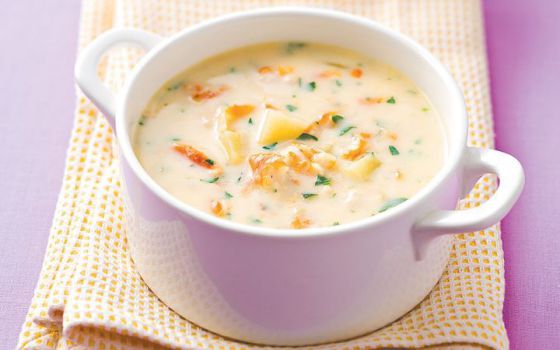 Smoked Trout Chowder recipe